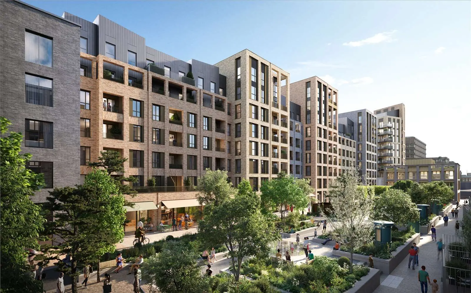 Postmark London Wc1x Mount Pleasant Exterior Public Realm Cgi