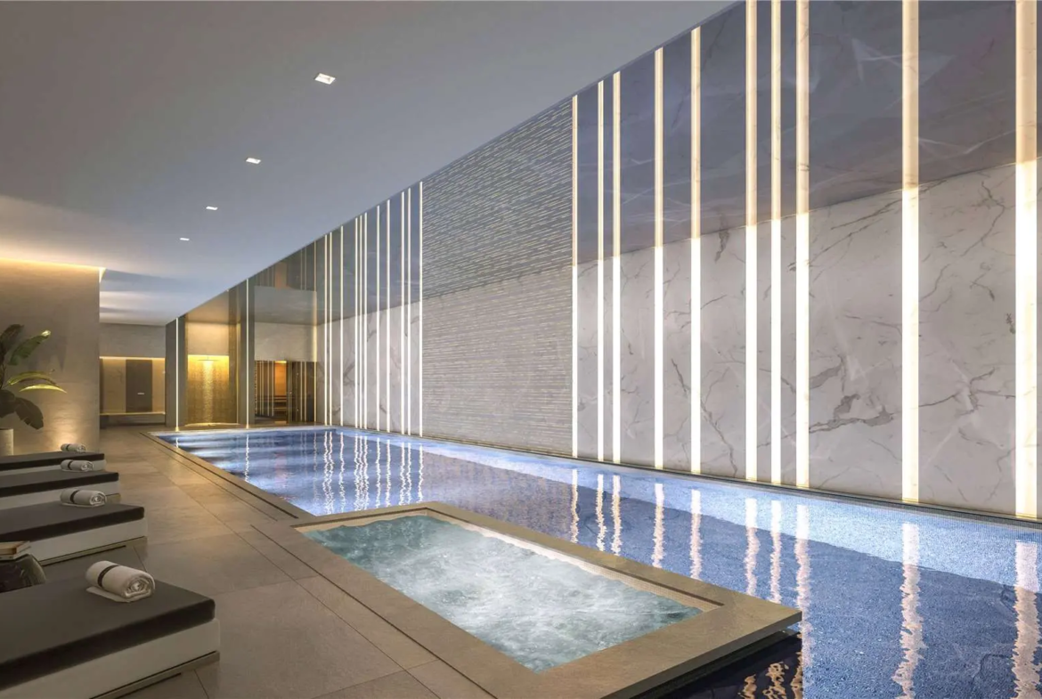 Postmark London Wc1x Mount Pleasant Swimming Pool Jacuzzi Wellness Cgi