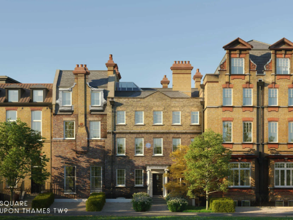 Richmond Square Evelyn House Exterior Cgi Kew Foot Road Richmond Upon Thames Tw9