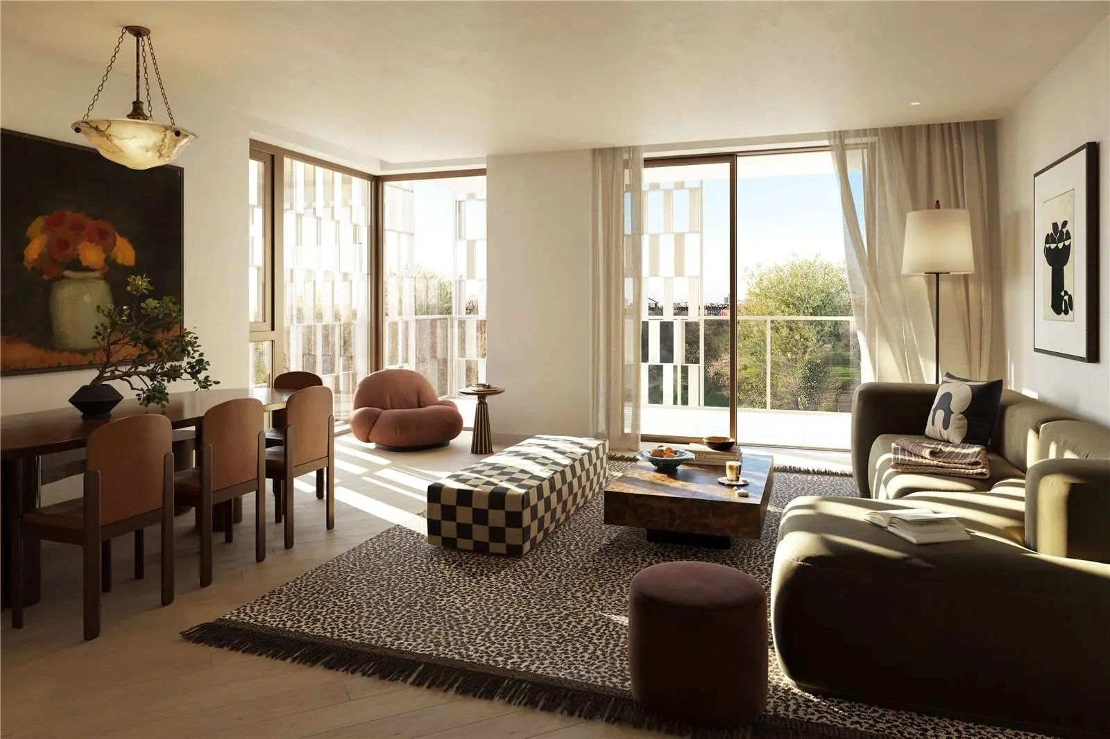 Scenery House Television Centre Wood Lane White City W12 London 3bed Open Plan Living Dining South West Balcony