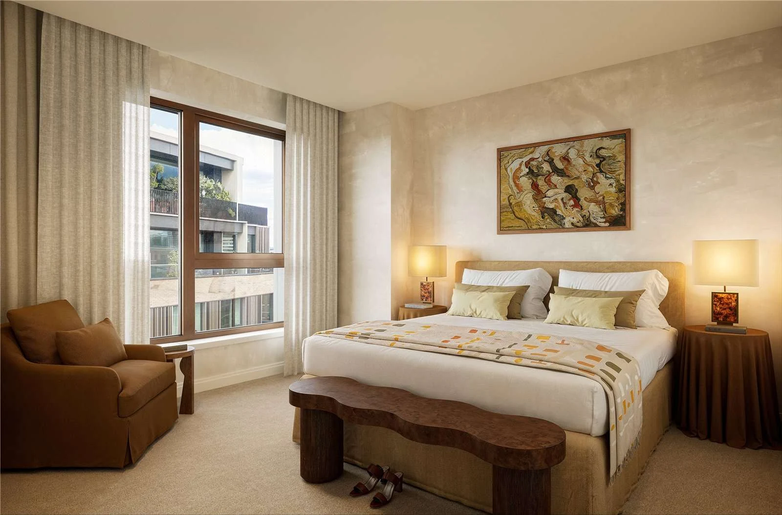 Television Centre White City London W12 7fw Bedroom Two Interior