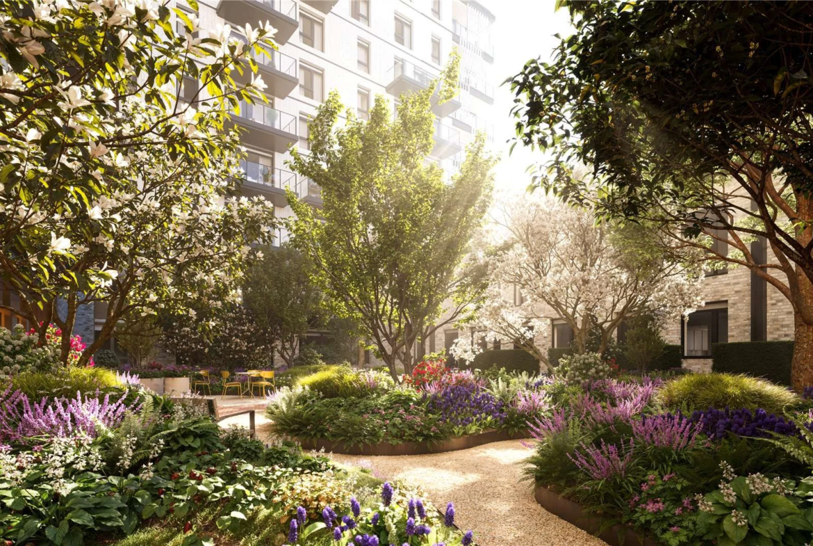 Television Centre White City London W12 7fw Landscaped Courtyard Gardens