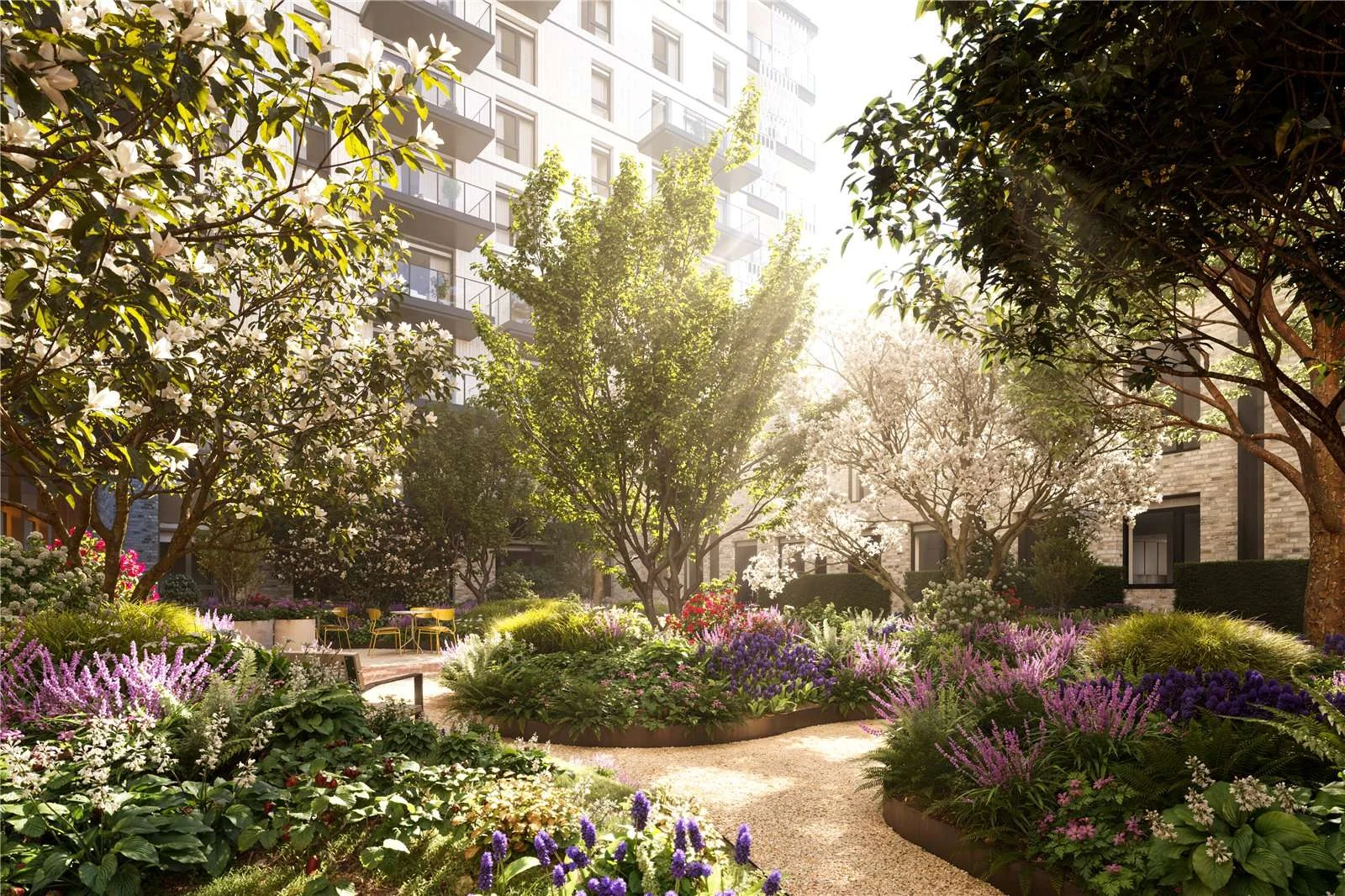 Television Centre White City London W12 7fw Landscaped Courtyard Gardens