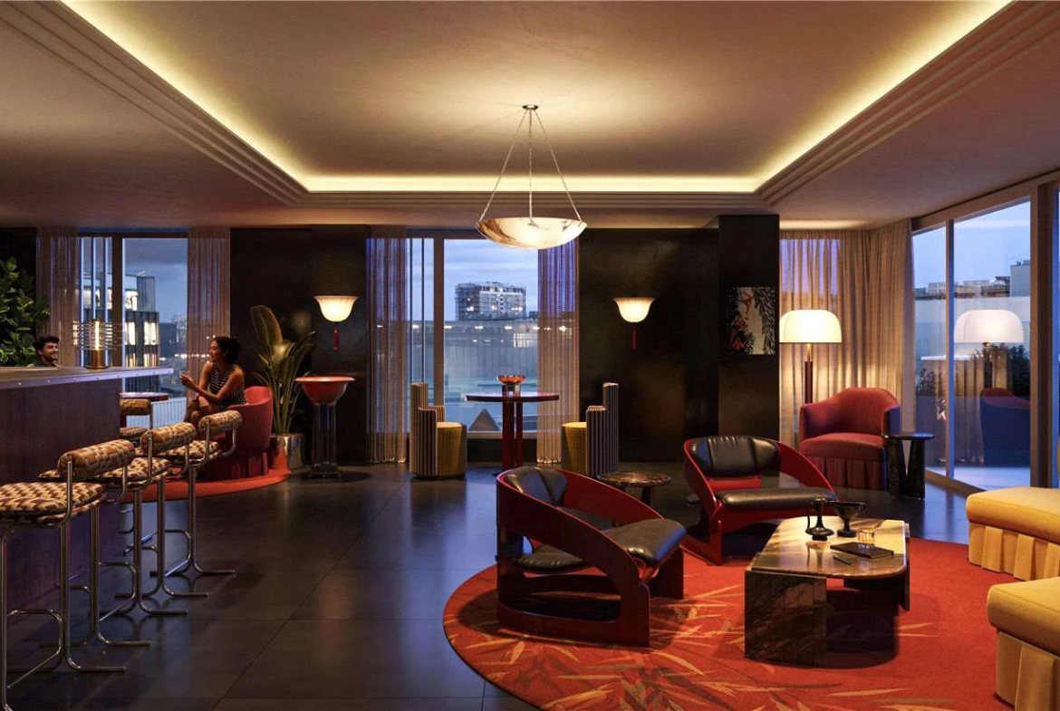 Television Centre White City London W12 7fw Scenery House Private Residents Bar Lounge