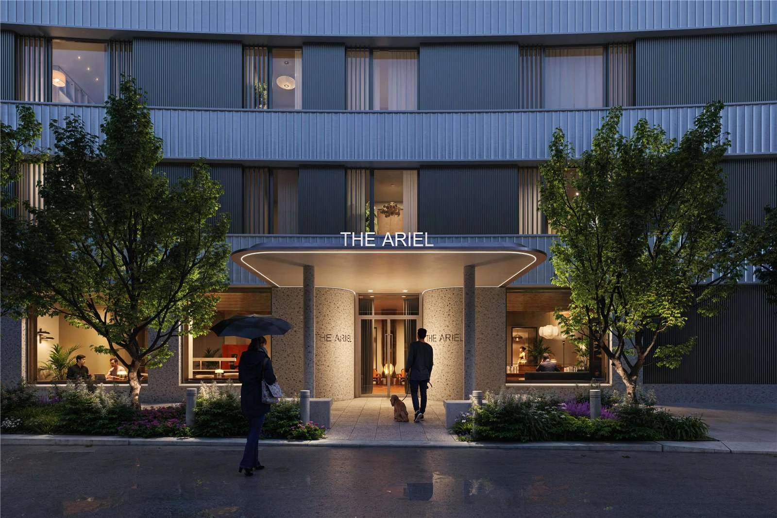 The Ariel Television Centre White City London W12 Main Entrance Concierge
