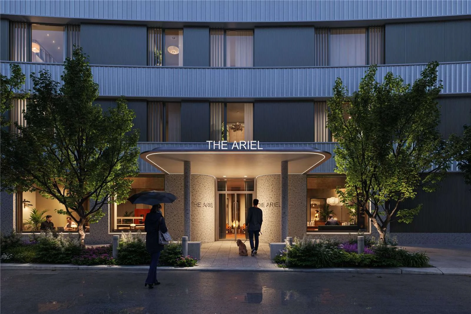 The Ariel Television Centre White City London W12 Main Entrance