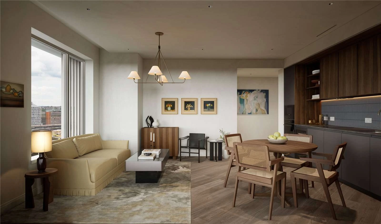 The Ariel Television Centre White City London W12 Open Plan Living Kitchen Dining