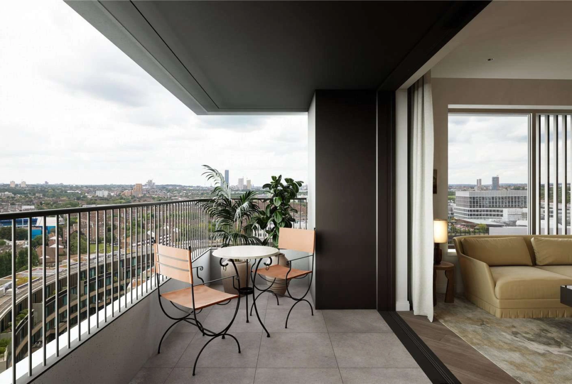 The Ariel Television Centre White City London W12 Private Balcony Skyline View