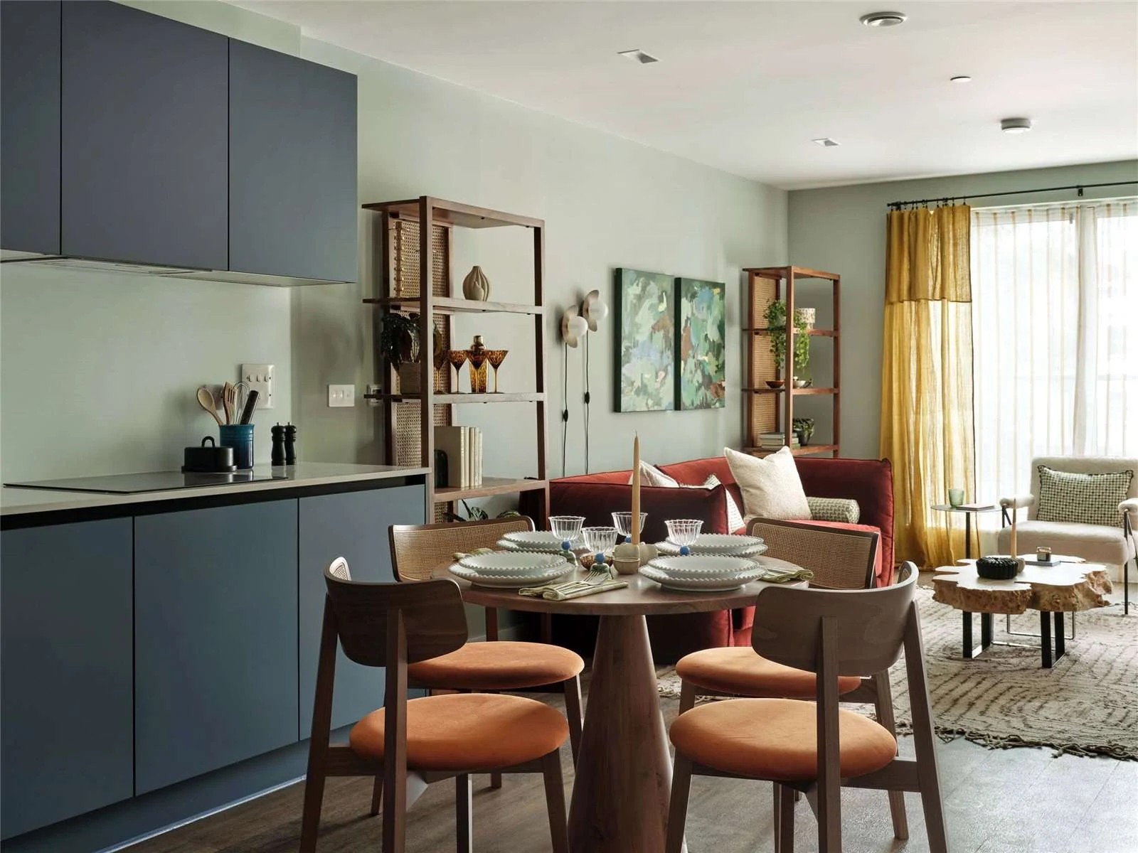 The Auria Portobello Square W10 Open Plan Kitchen Dining Living Room Build Apartment