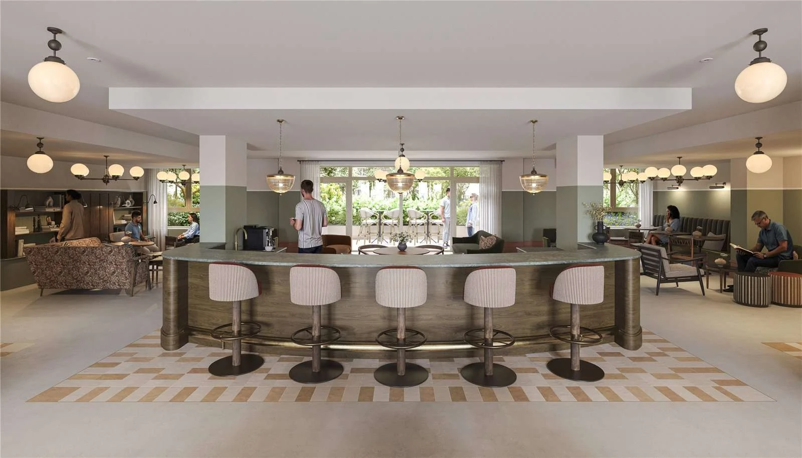 The Broadley Marylebone London Nw8 Residents Bar Lounge