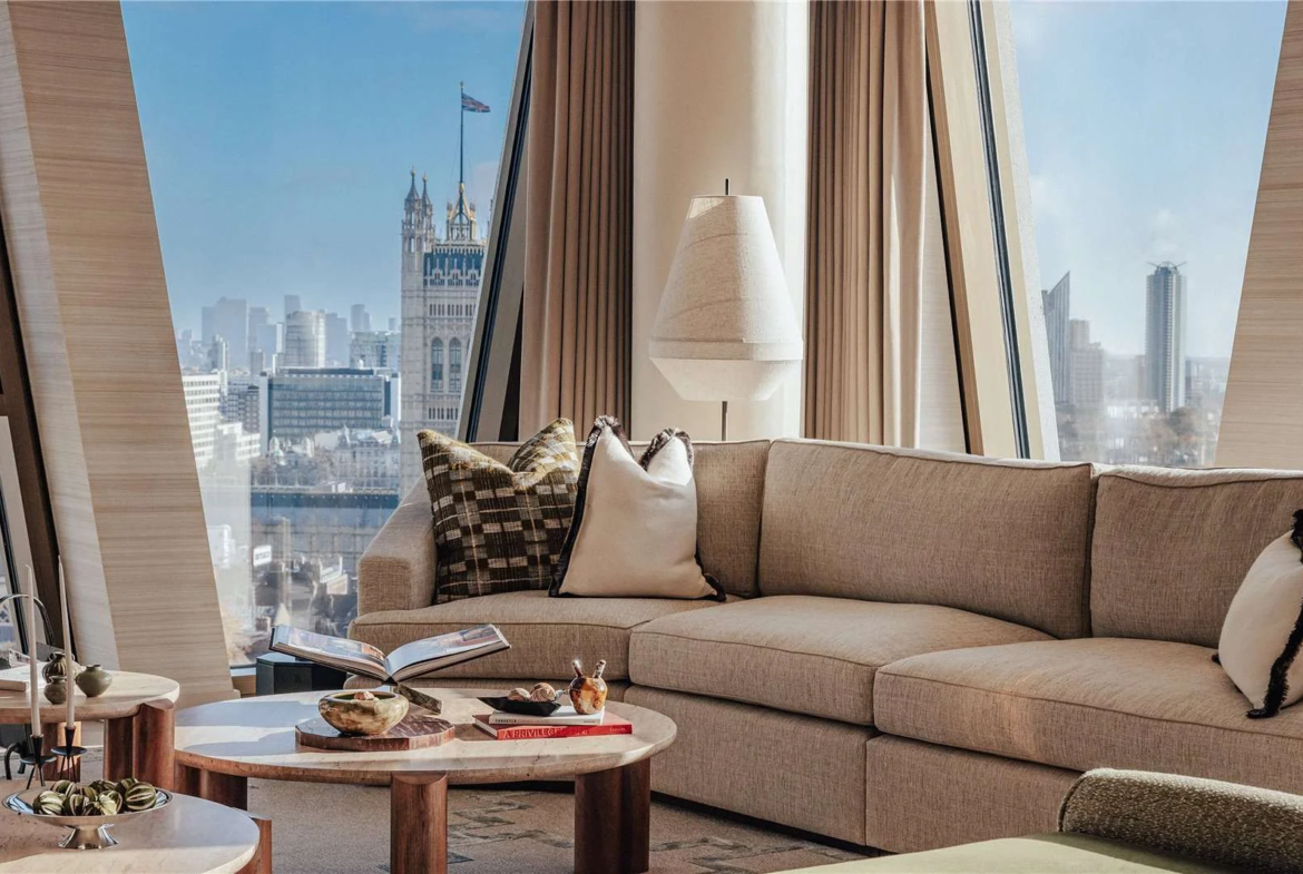 The Broadway Living Room Sofa Westminster Tower View Sw1h