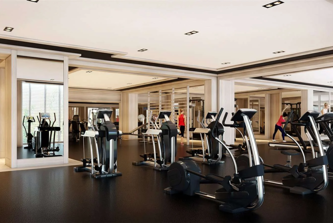 The Capston Embassy Gardens Nine Elms Sw11 London Residents Gym Fitness Suite Equipment