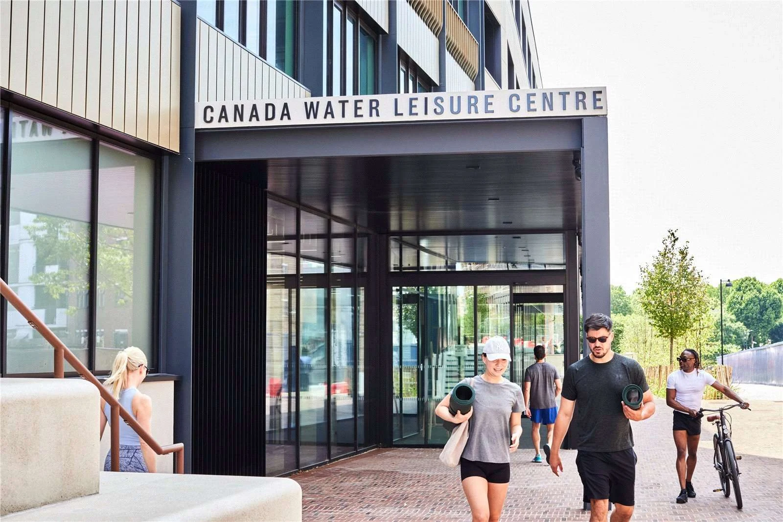 The Founding Canada Water London Se16 Canada Water Leisure Centre Entrance Gym Pool