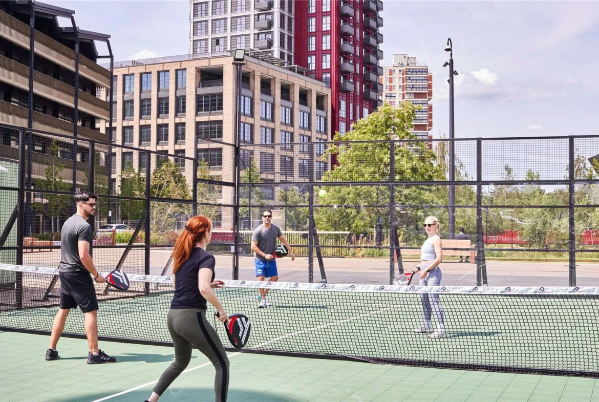 The Founding Canada Water London Se16 Padel Tennis Court Outdoor Sports Facilities