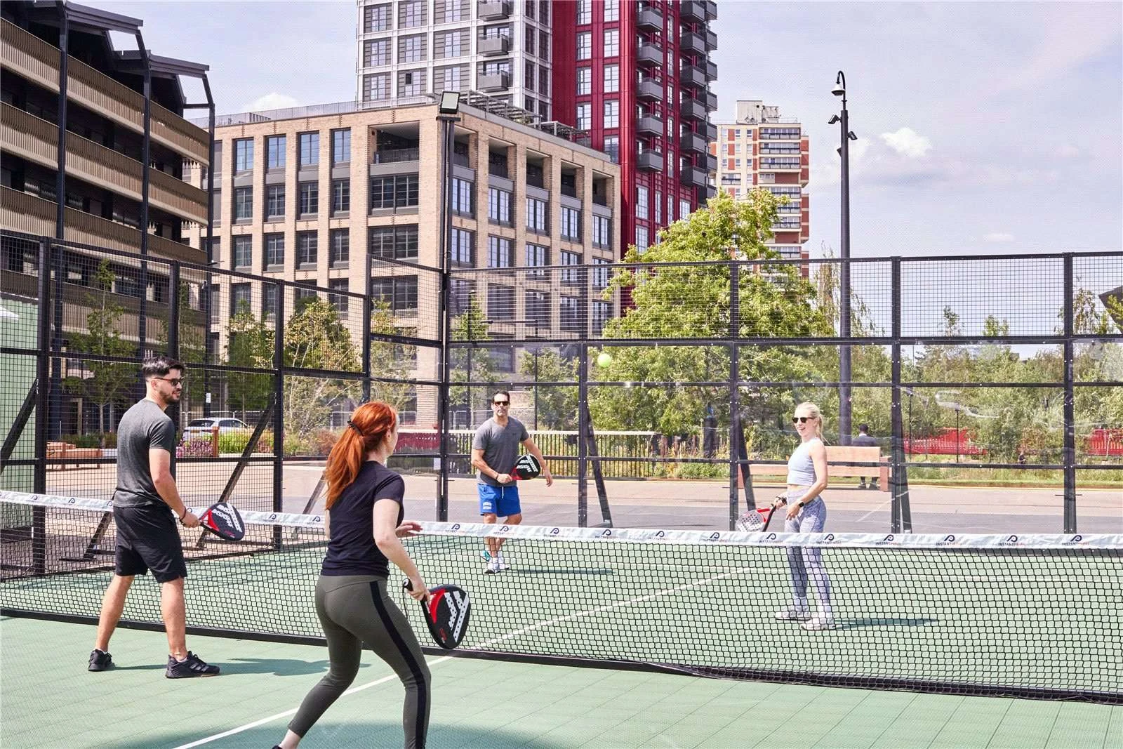 The Founding Canada Water London Se16 Padel Tennis Court Outdoor Sports Facilities