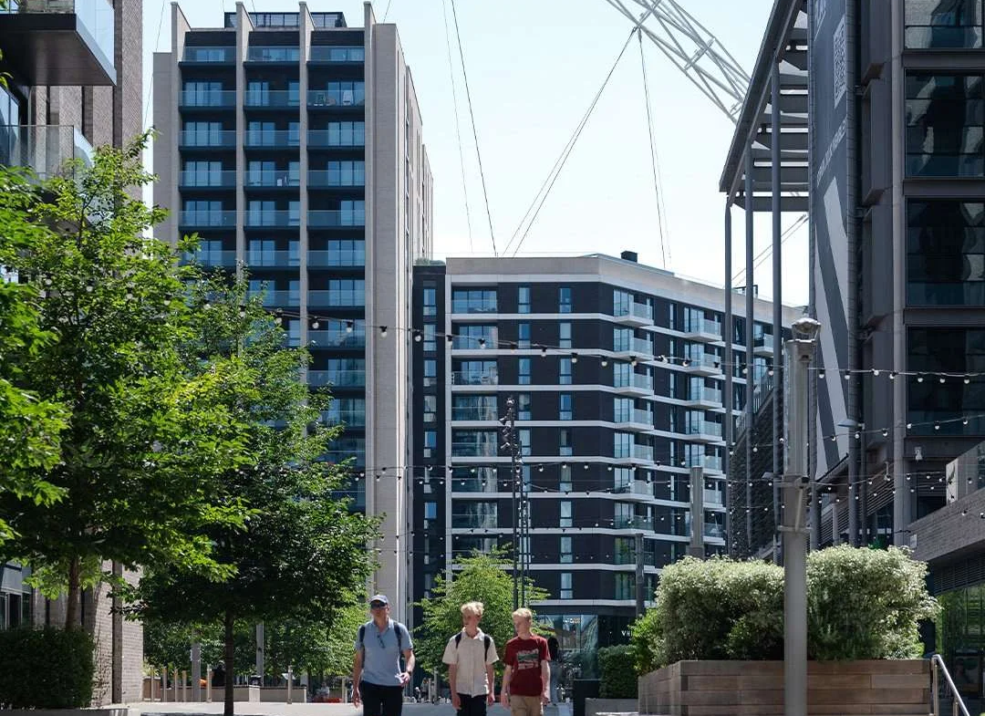 The Pages Wembley Ha9 Area Wembley Park Urban Streetscape