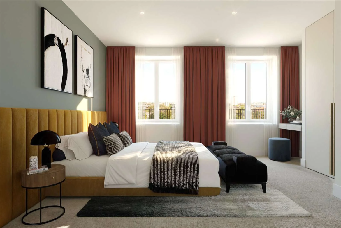 The Pages Wembley Ha9 Bedroom Fitted Storage Carpet