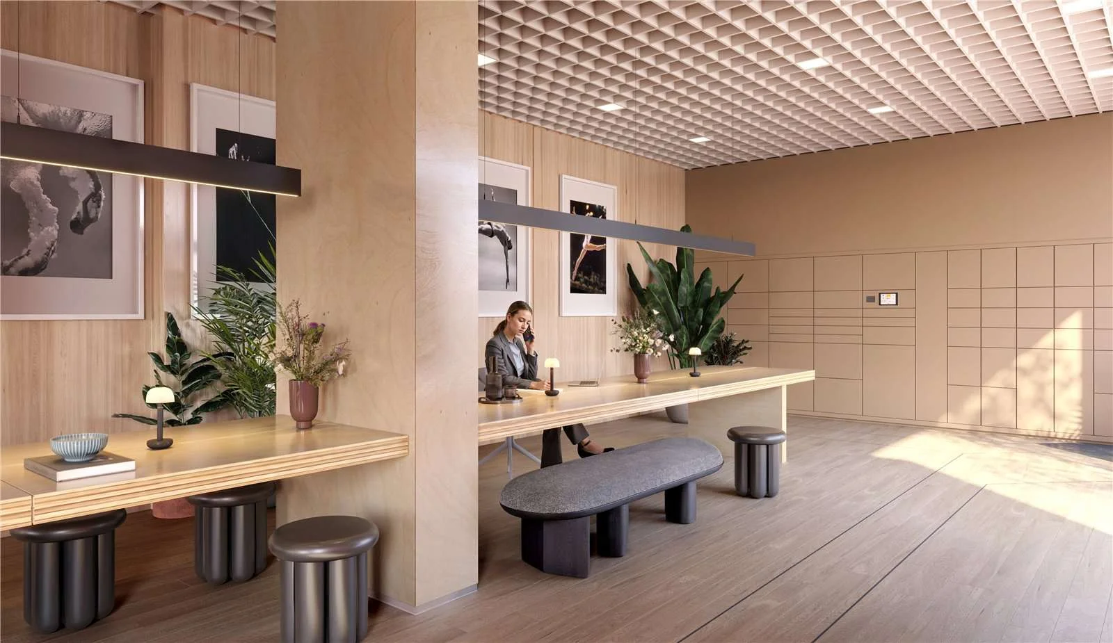 The Pages Wembley Ha9 Concierge Lobby Residents Lounge