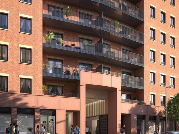 The Pages Wembley Ha9 Exterior Street View Balconies
