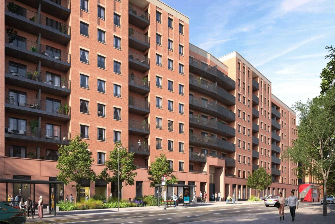 The Pages Wembley Ha9 Exterior Street View Development