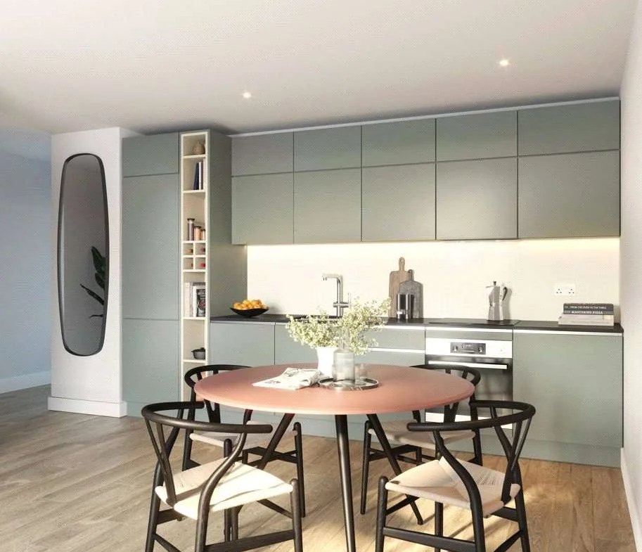 The Pages Wembley Ha9 Kitchen Handleless Cabinetry Bosch Appliances