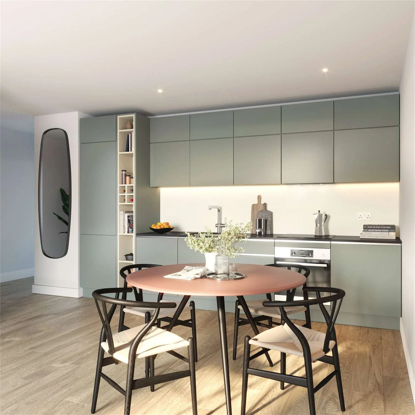 The Pages Wembley Ha9 Kitchen Open Plan Dining Integrated Appliances