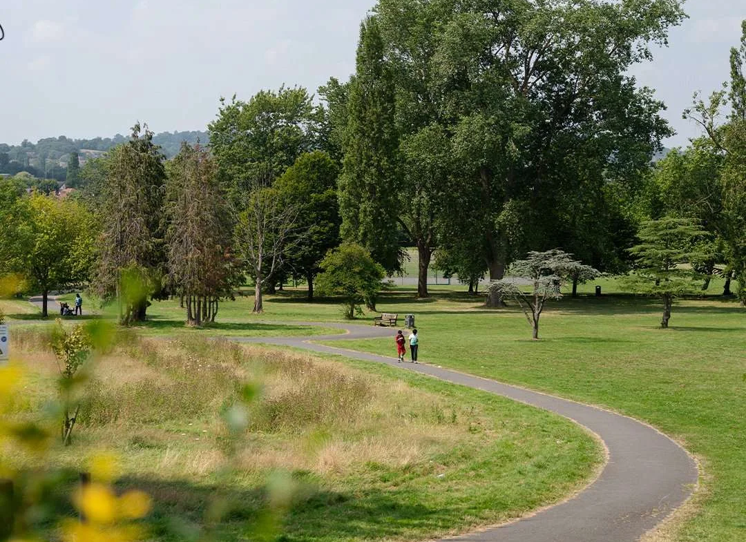 The Pages Wembley Ha9 Union Park Green Space Walking