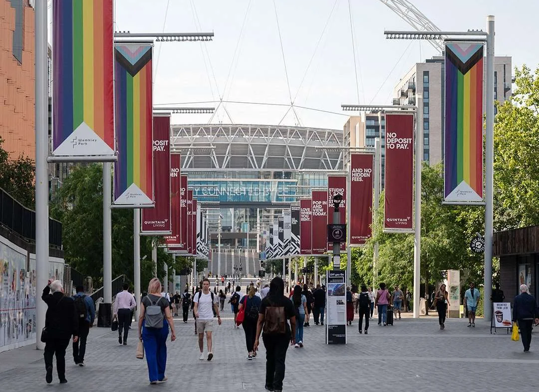 The Pages Wembley Park Stadium Arch Olympic Way