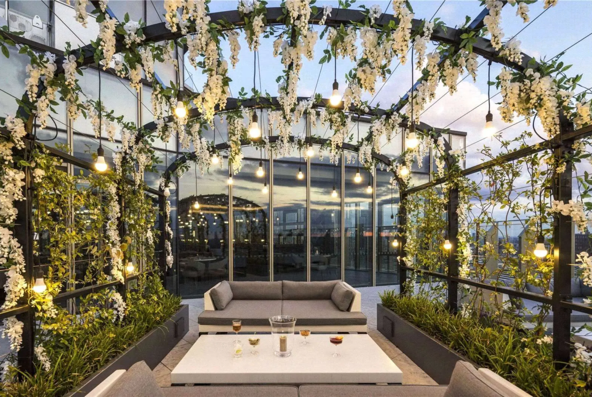 The Stage Shoreditch Ec2a Sky Lounge Rooftop Terrace 32nd Floor