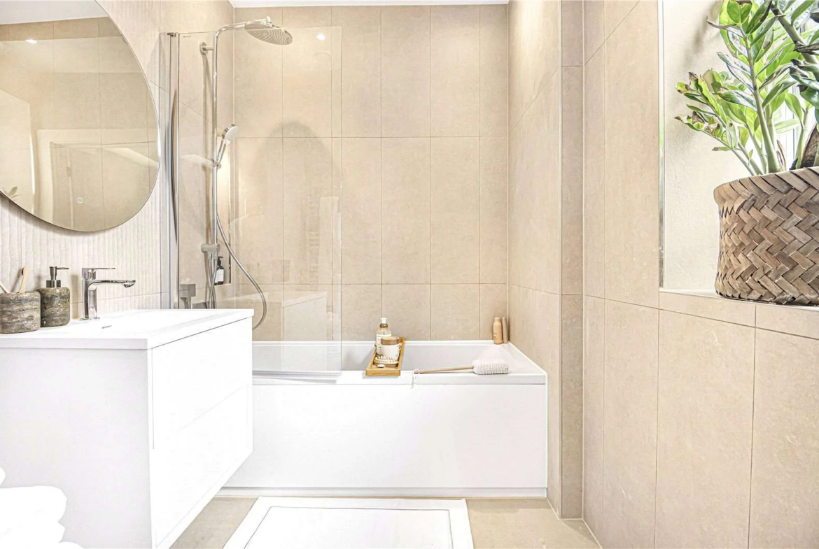 The Warwick Ealing W5 3 Bed Family Bathroom With Bath And Overhead Shower