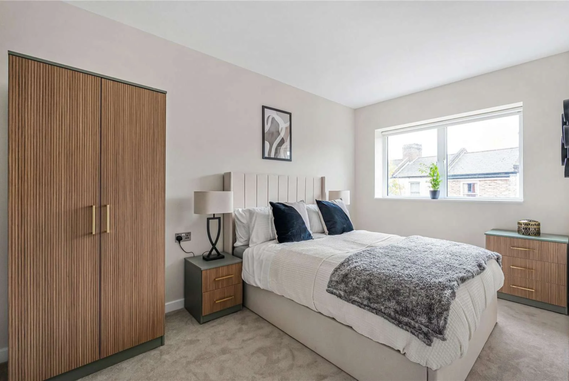 The Warwick Ealing W5 3 Bed Second Bedroom With Fitted Wardrobe