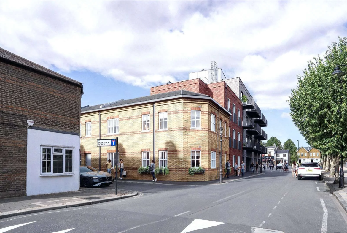 The Warwick Ealing W5 Exterior Street View Development