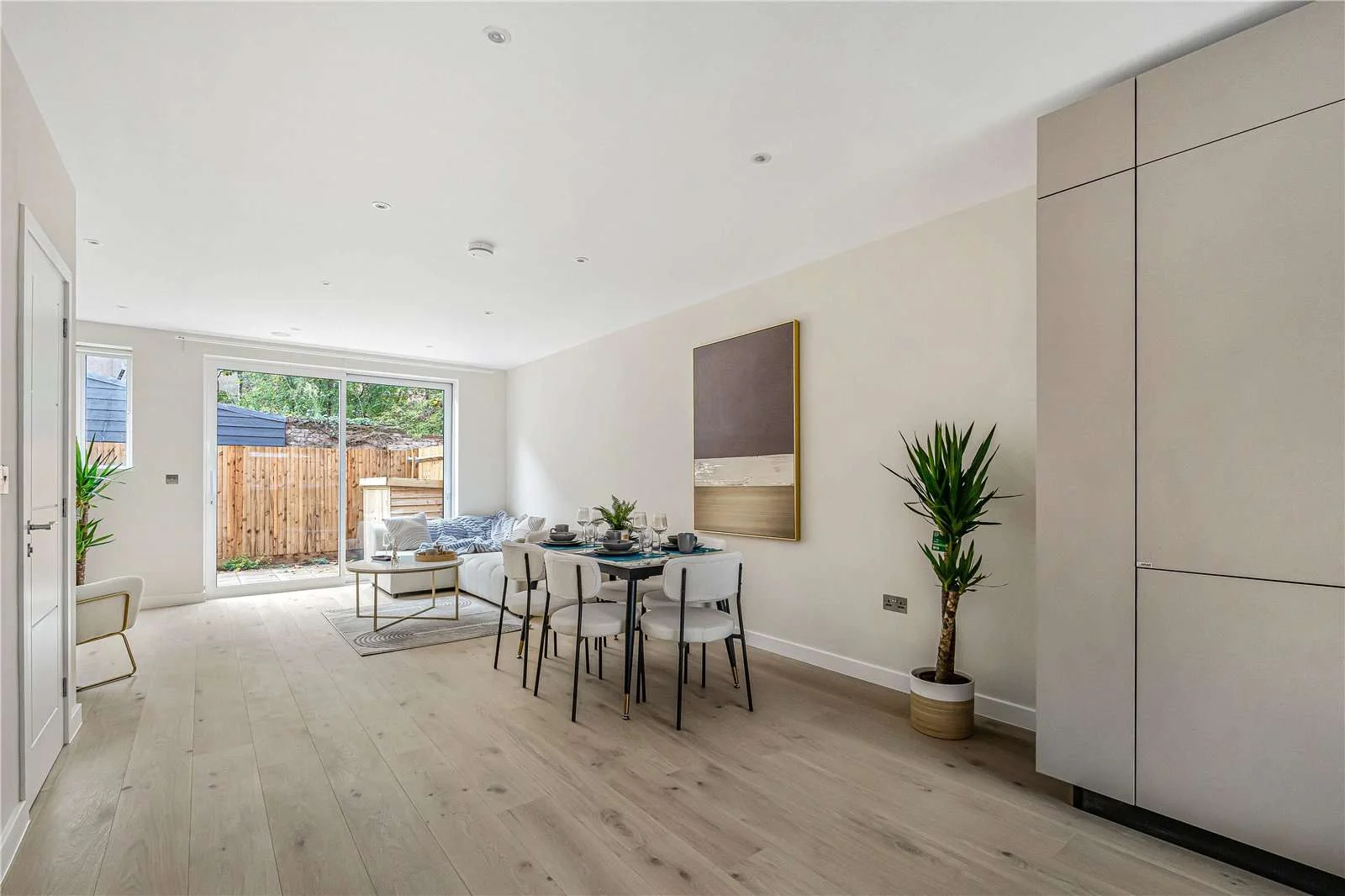 The Warwick Ealing W5 Mews House Open Plan Living Dining Garden Doors