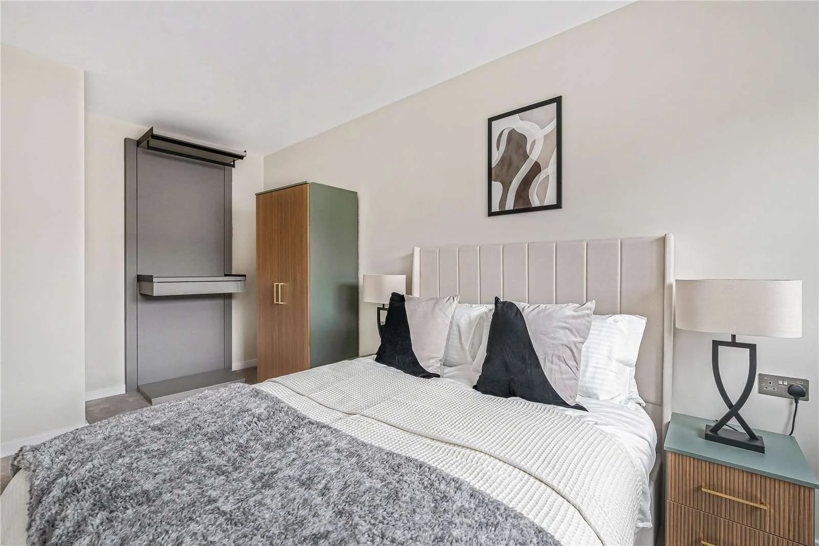 The Warwick Ealing W5 Mews House Second Bedroom Wardrobe And Headboard