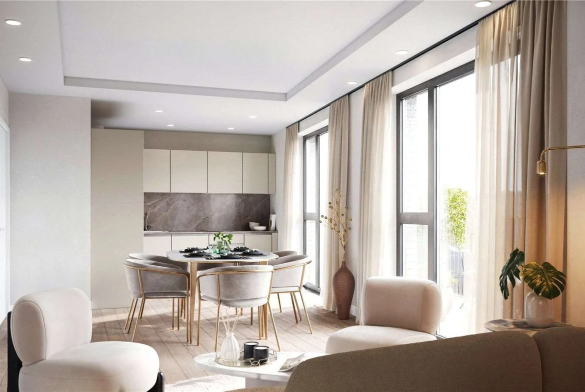The Warwick Ealing W5 Open Plan Kitchen Dining Living Room