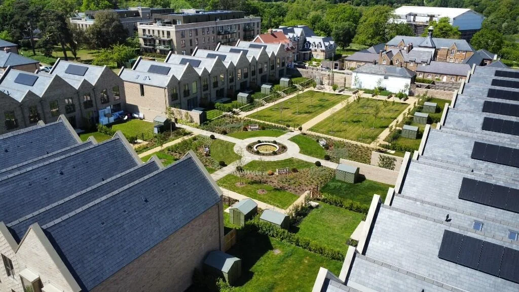 Trent Park Walled Garden En4 Aerial View Landscaped Garden