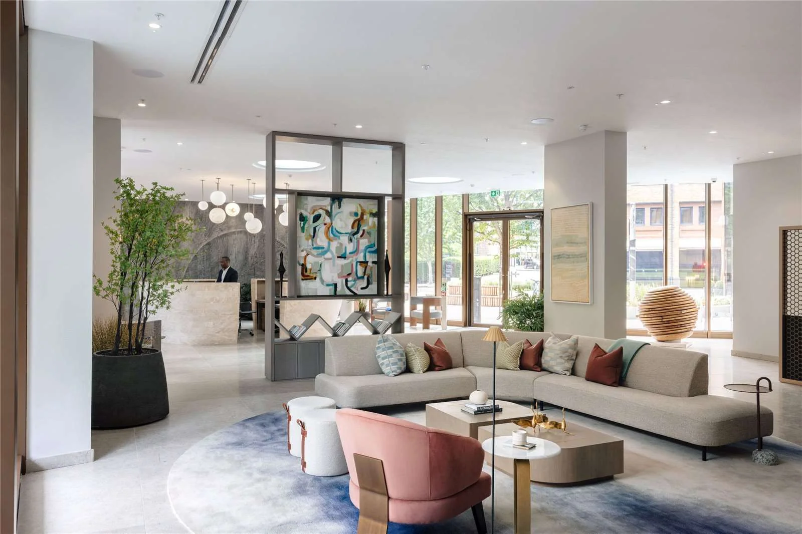 Triptych Bankside 185 Park Street Se1 9bl Concierge Lobby Reception 24 Hour South Bank London