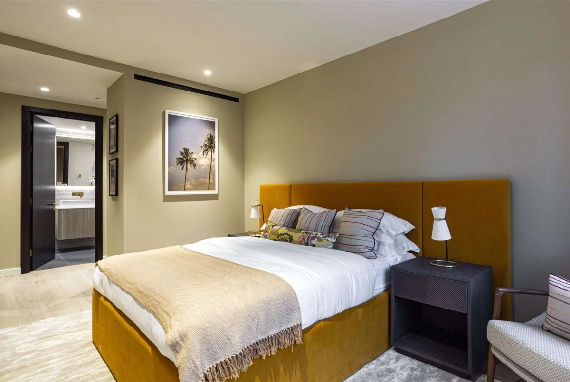 Triptych Bankside 185 Park Street Se1 9bl Master Bedroom Ensuite Door Luxury 3 Bed Apartment London