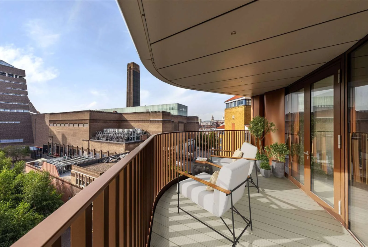 Triptych Bankside 185 Park Street Se1 9bl Private Terrace Tate Modern View Luxury Apartment London
