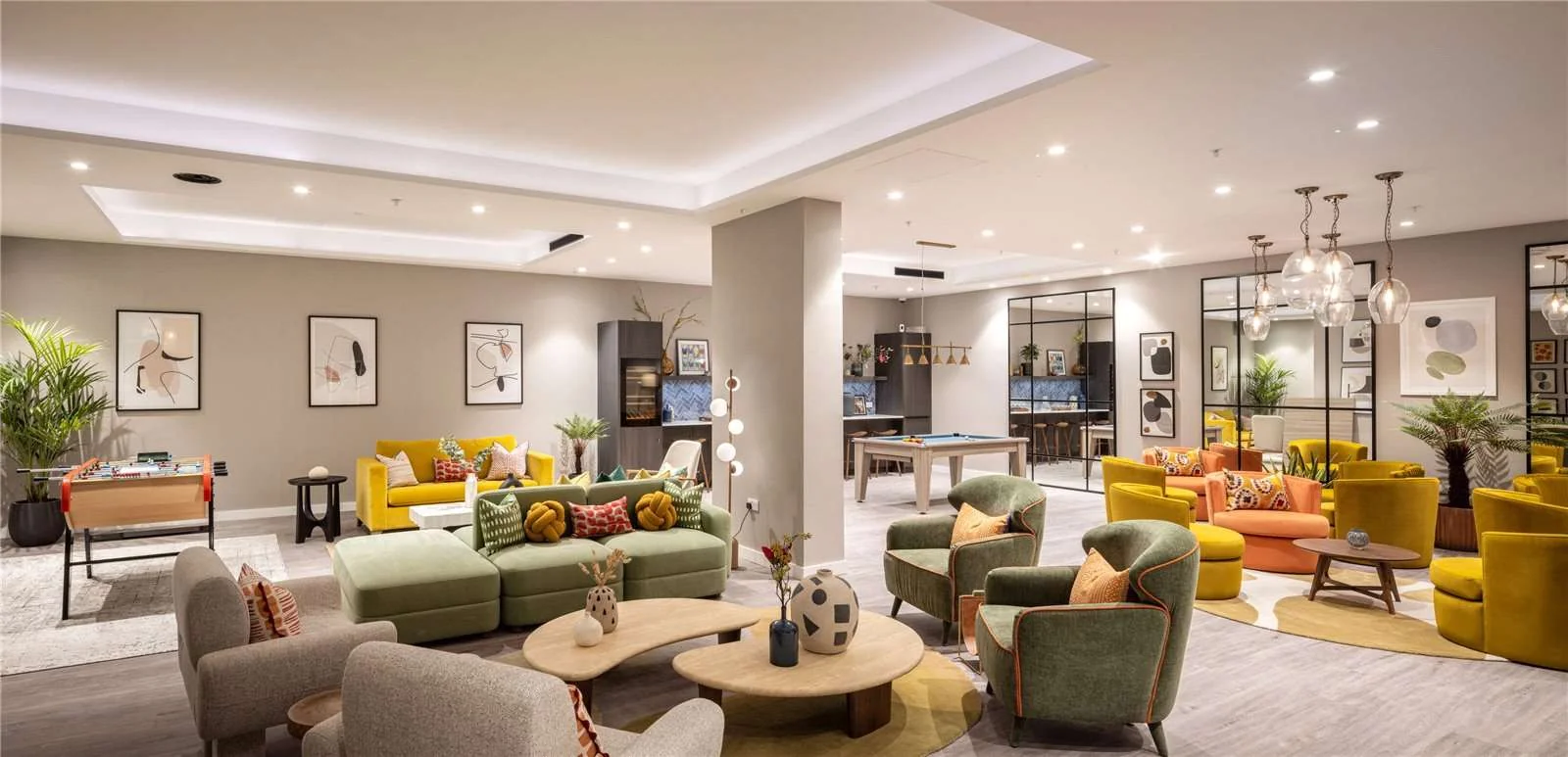 Triptych Bankside 185 Park Street Se1 9bl Residents Games Room Pool Table Foosball Amenity London