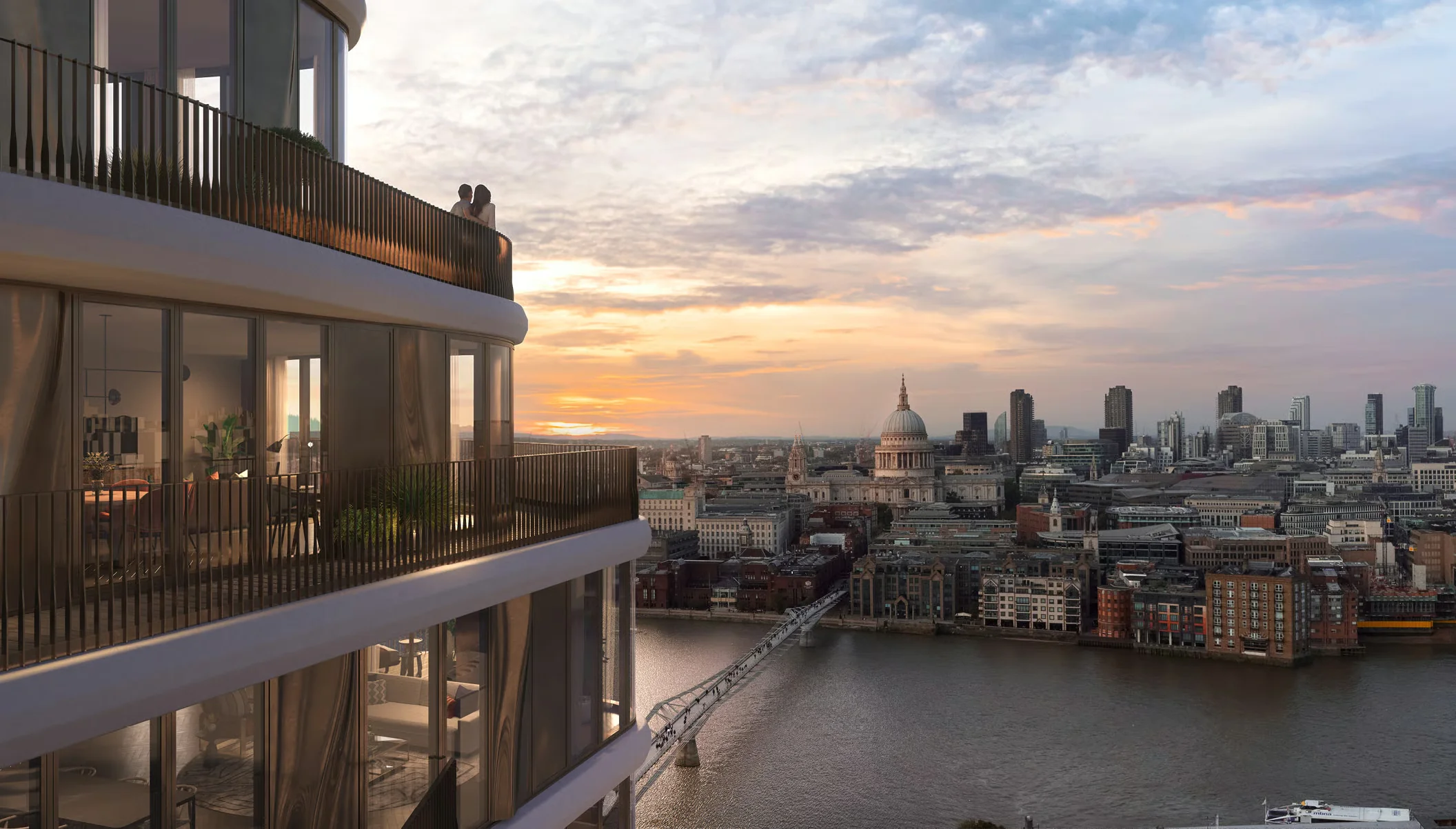 Triptych Bankside Eastern Building Se1 London Luxury Apartment Development South Bank