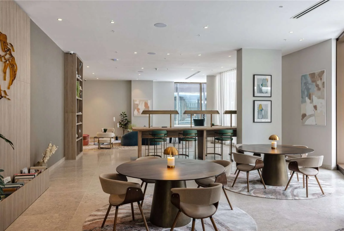 Triptych Bankside Eastern Building Se1 London Residents Lounge Co Working Space Communal Amenity