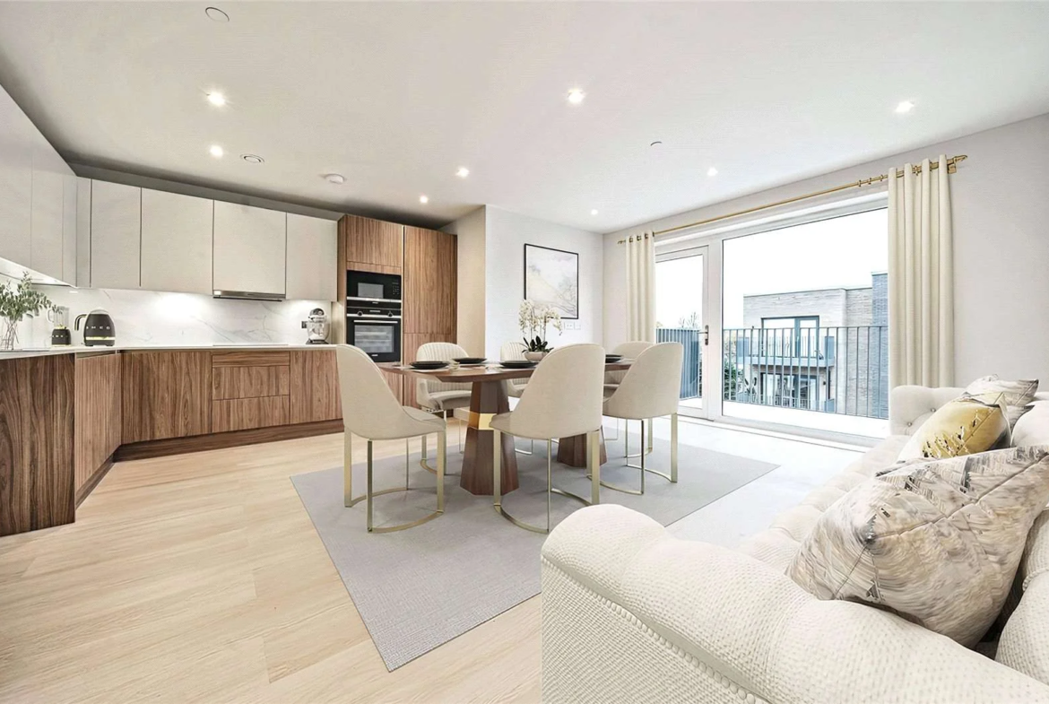 Urban Picturehouse Sidcup Da15 7aa Open Plan Living Dining Kitchen Terrace London