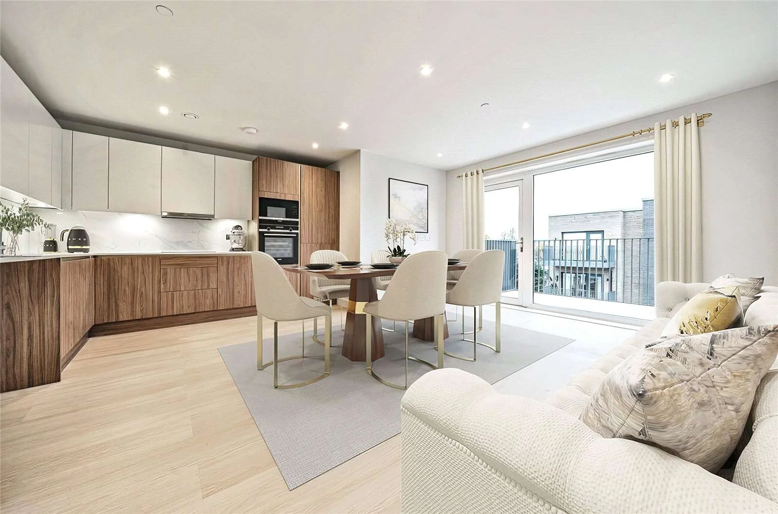 Urban Picturehouse Sidcup Da15 7aa Open Plan Living Dining Kitchen Terrace London