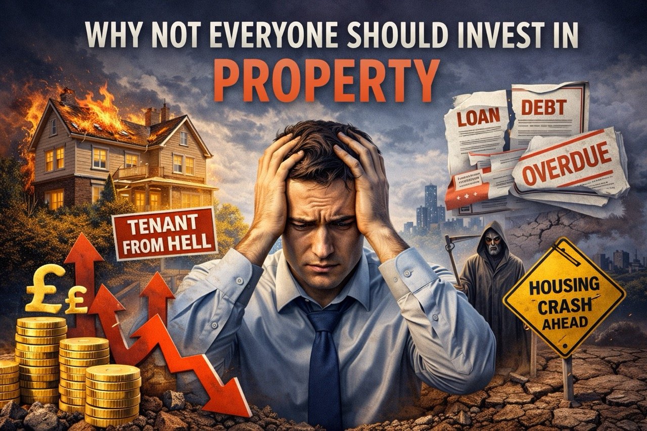 why not everyone should invest in property risks of real estate investment illustrated