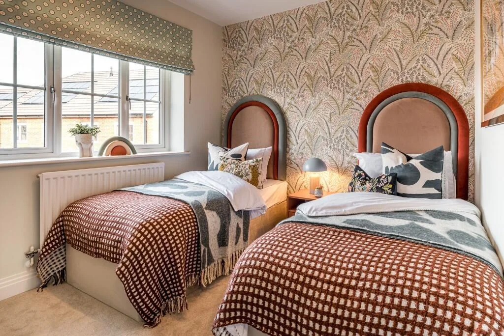 Abbey Barn Park Willow Rise Showhome Twin Bedroom High Wycombe Hp10