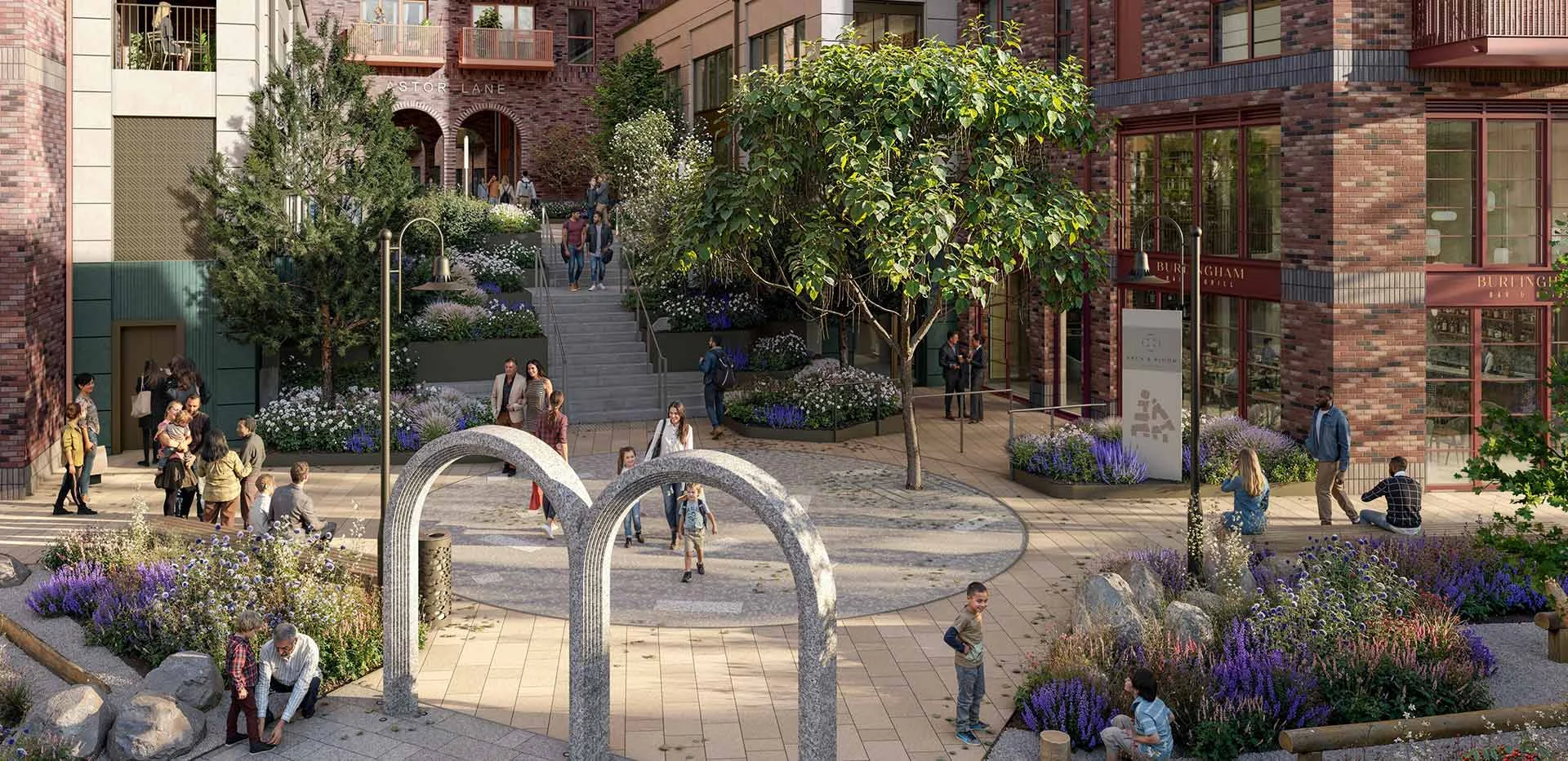 Arch And Bloom Guildford Surrey Gu1 Astor Lane Public Square Cgi