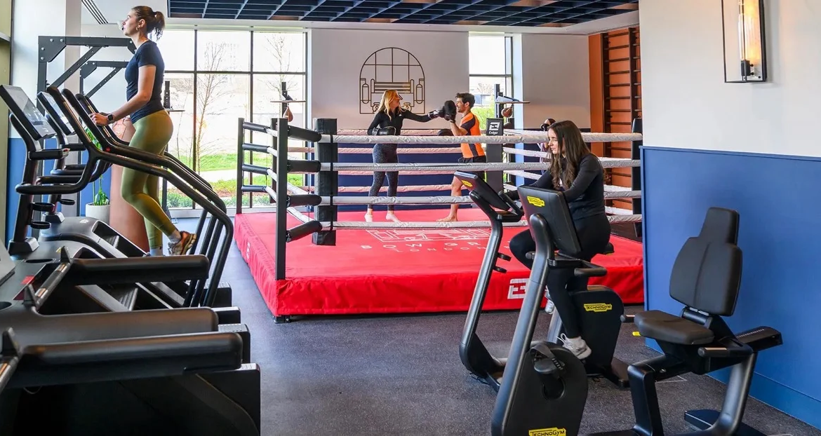 Bow Green London E3 Residents Gym Boxing Ring Fitness Facilities