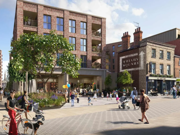 Buy To Let Apartments Guildford Surrey Friary Square Town Centre Gu1