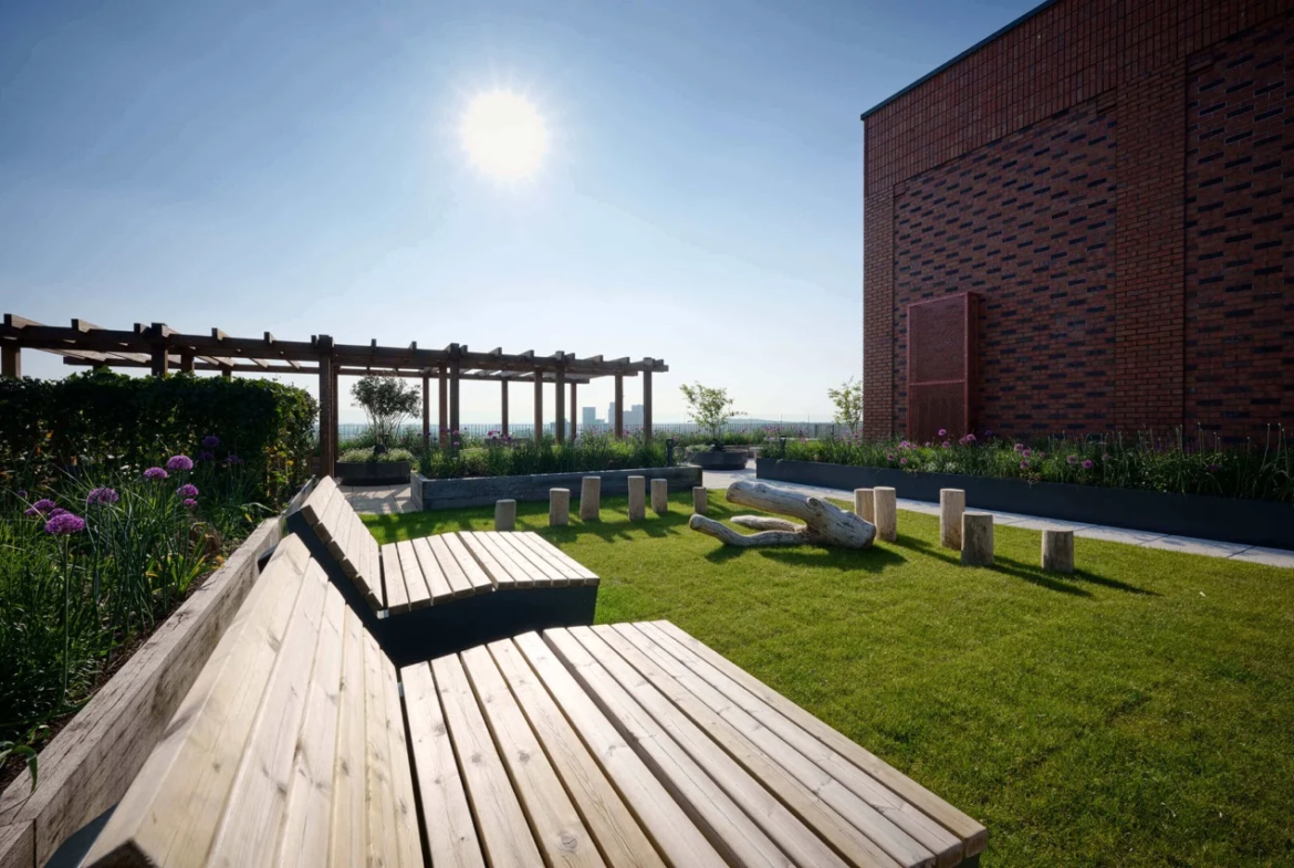 Grand Union Wembley Rooftop Garden Residents Amenity London Ha0
